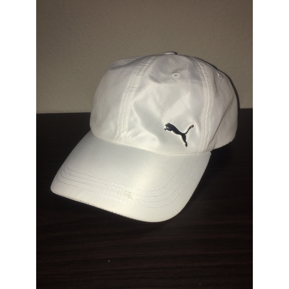 White Puma Strap-Back Hat